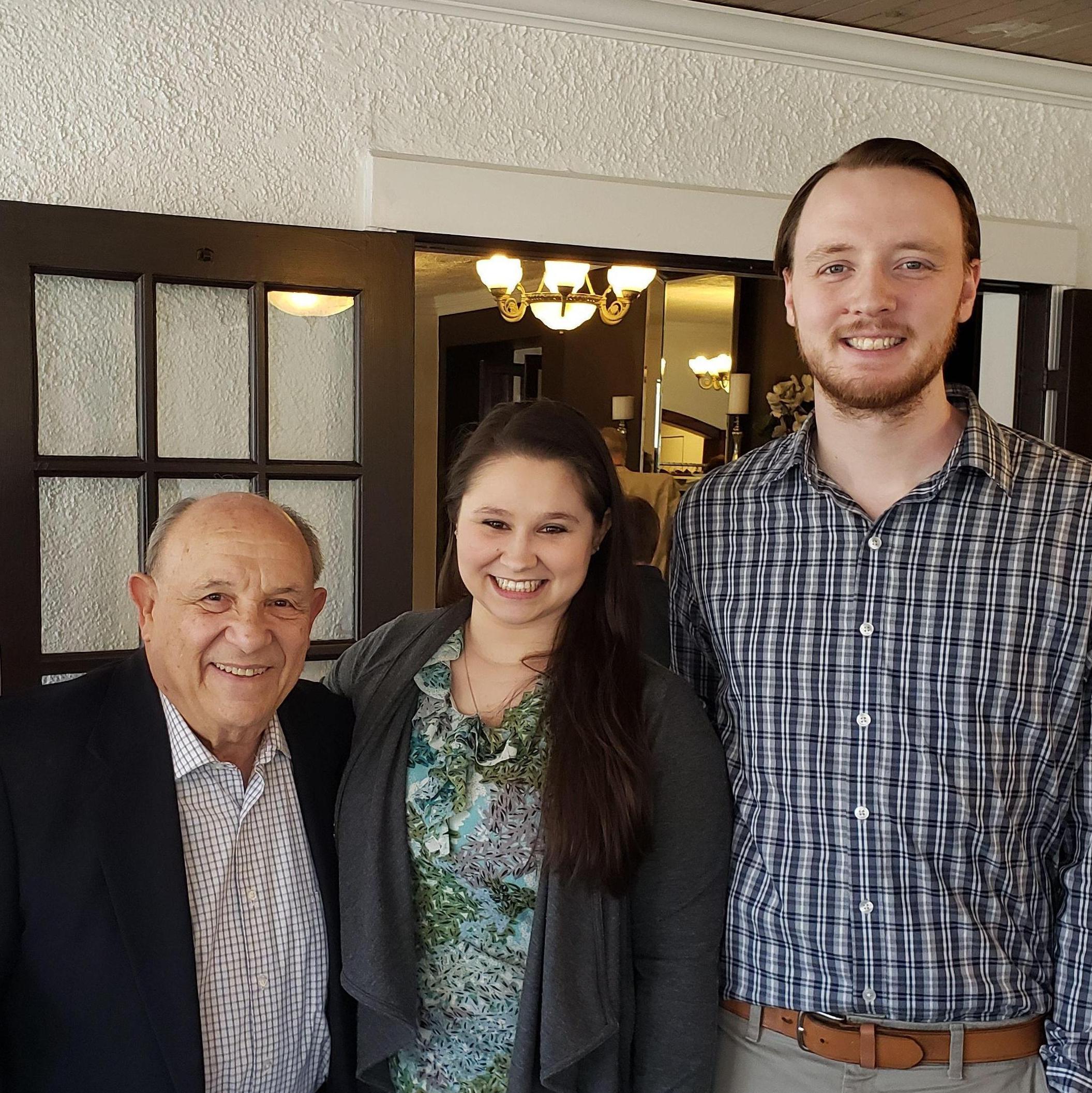 Celebrating Katie's grandpa's birthday! 2023