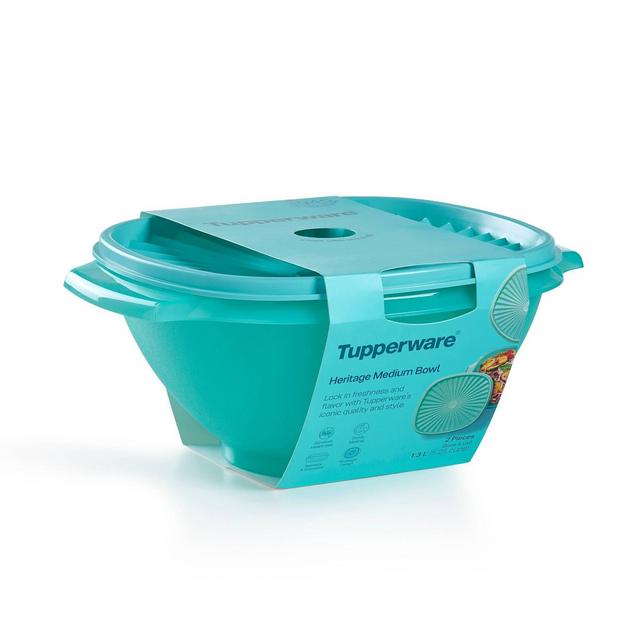 Tupperware Store Serve & Go - 5.75C Round Divided Food Container with Vent
