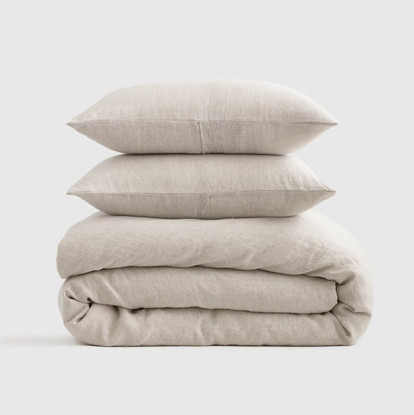 European Linen Duvet Cover - King/Cal King