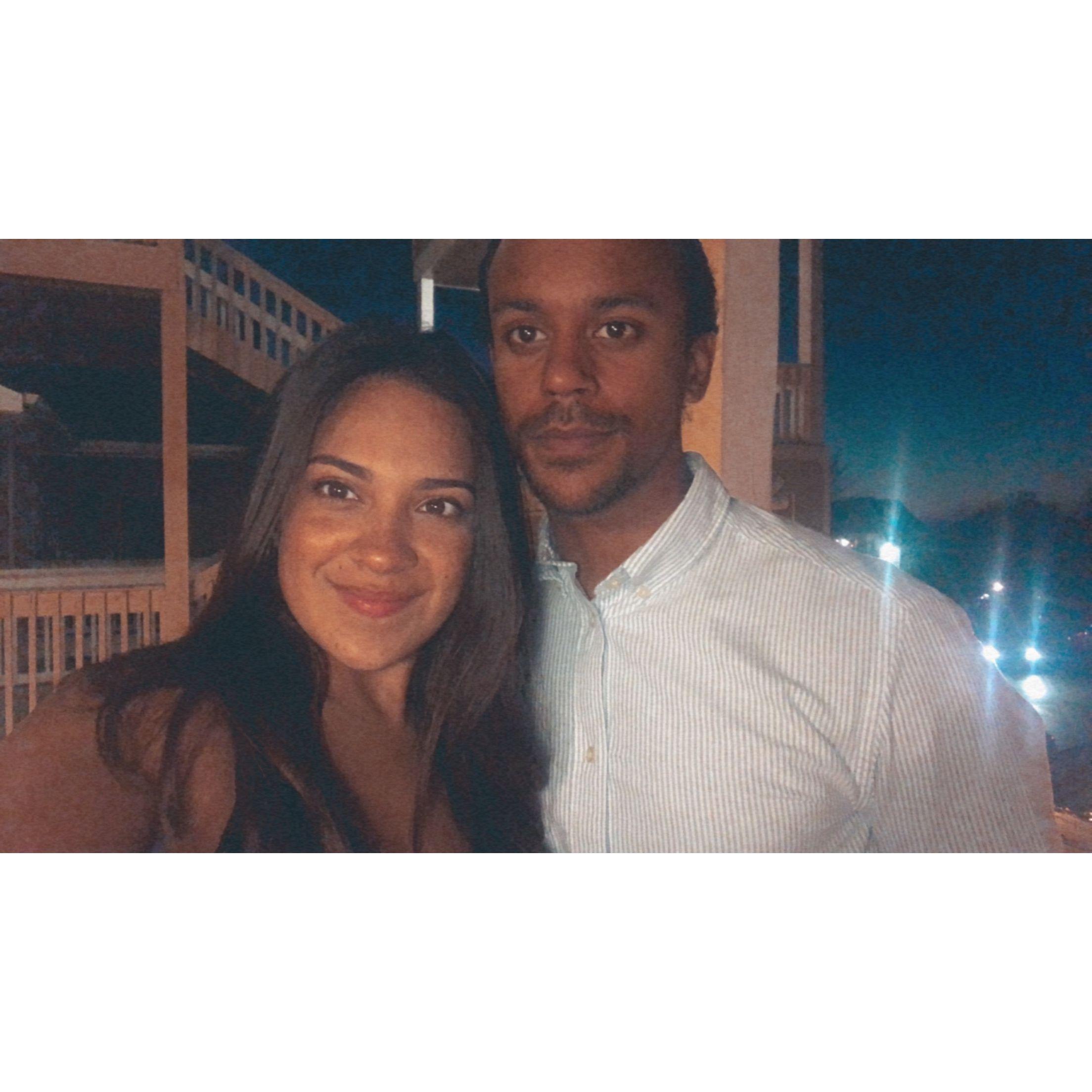 One of our favorite pictures together.