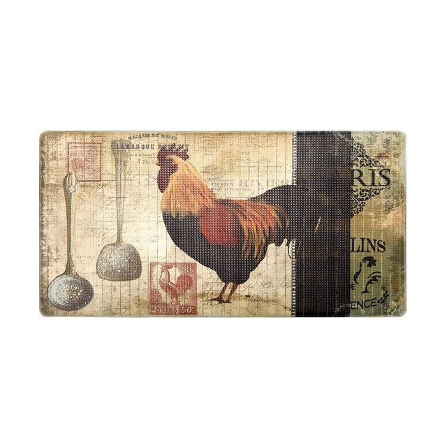 20" x 39" Cushion Comfort Anti-Fatigue Stain & Oil Resistant Kitchen Floor Mat