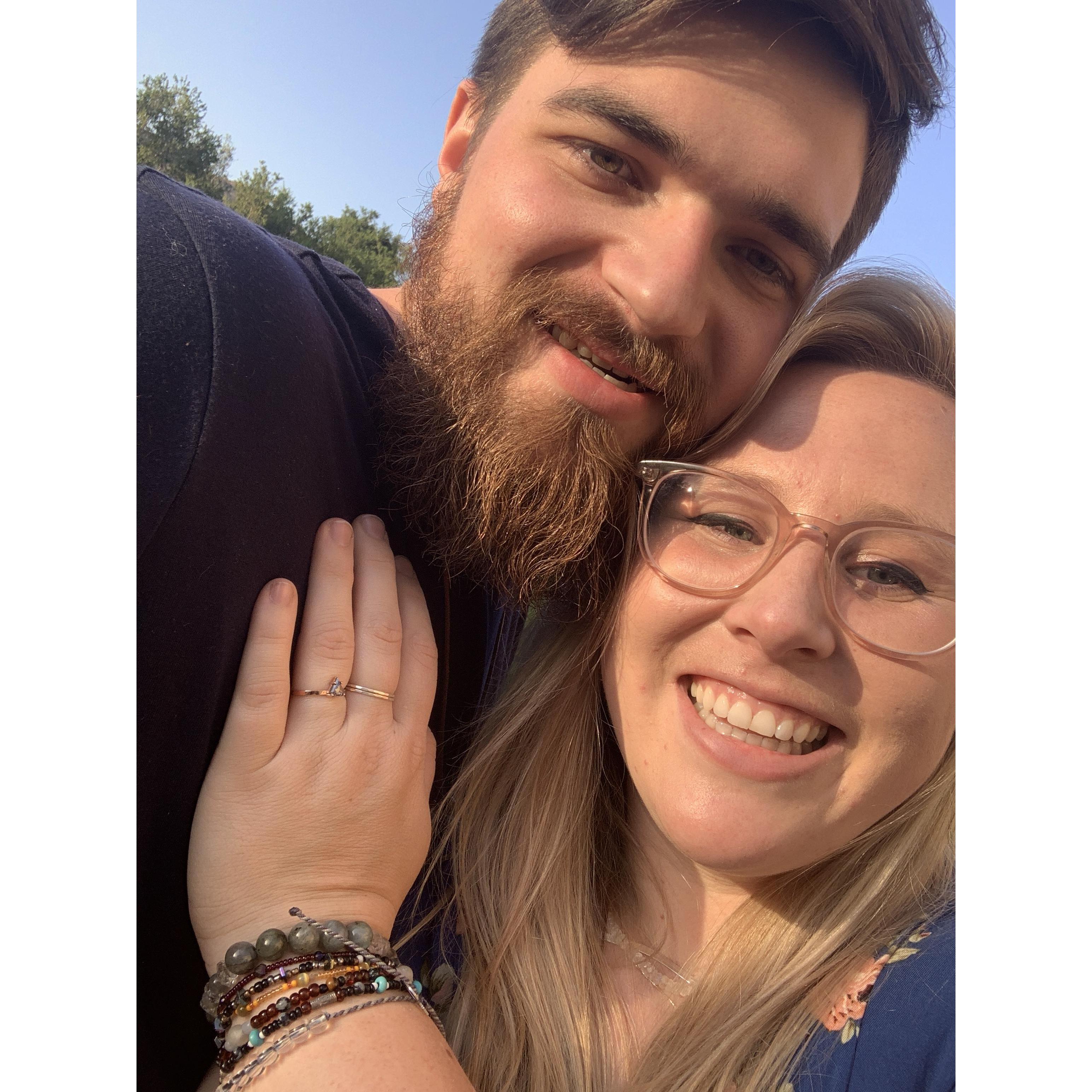 The one where we got engaged!