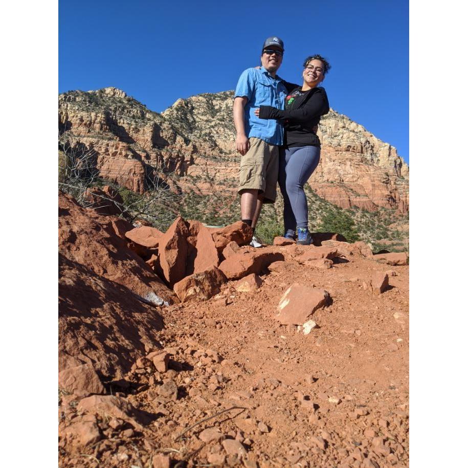 Exploring Sedona's beautiful mountains