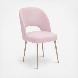 Swell Velvet Dining Chair