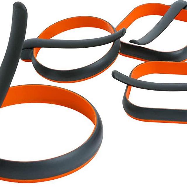 Silicone Egg Rings For Egg Mcmuffins Maker,Silicon Egg Shaper Form for Pancake Patties & English Muffin, Foldable Round Crumpet Rings Mold For Frying Pan, Non Stick Egg Circles for Cooking