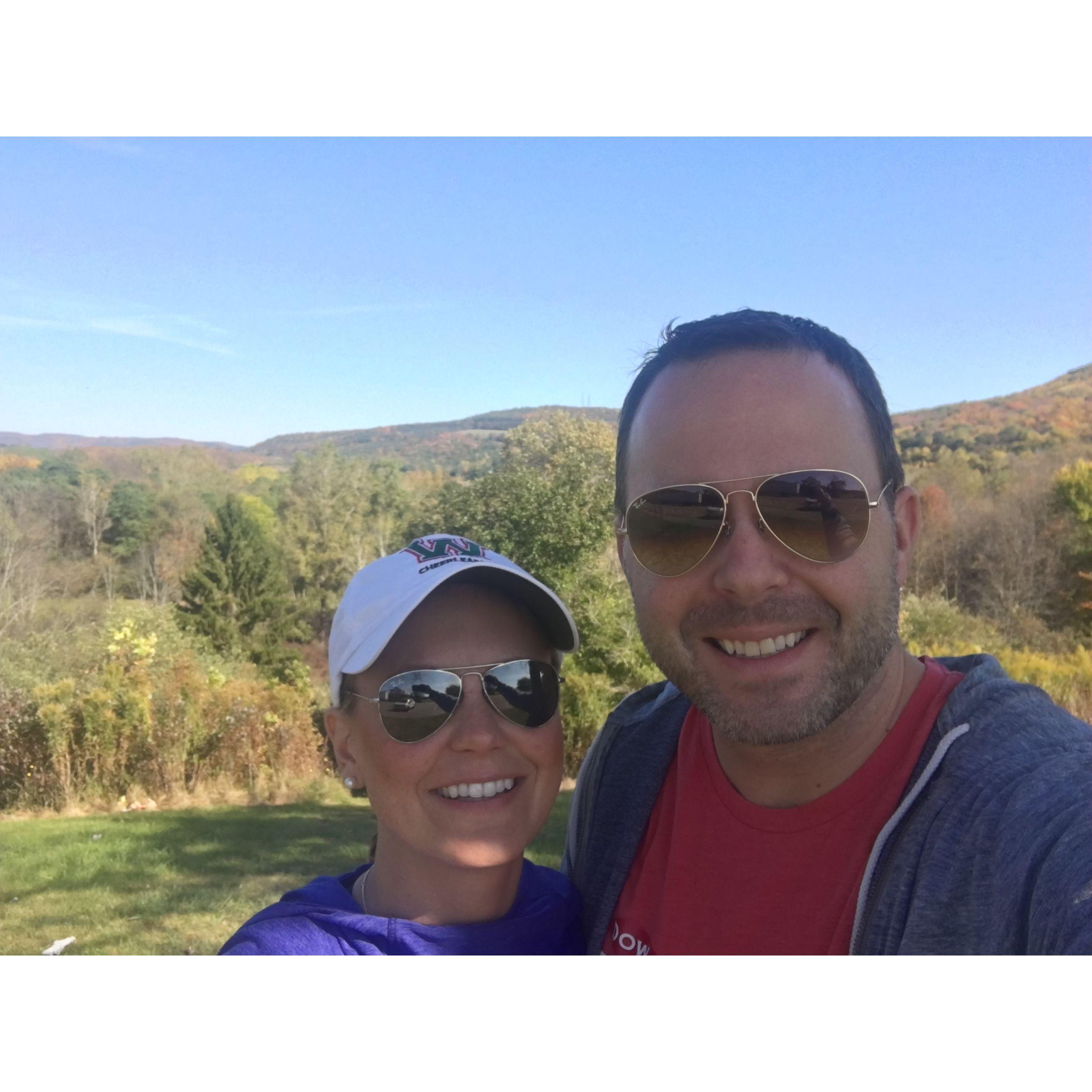 Finger Lakes during Natalie's migration to MA!