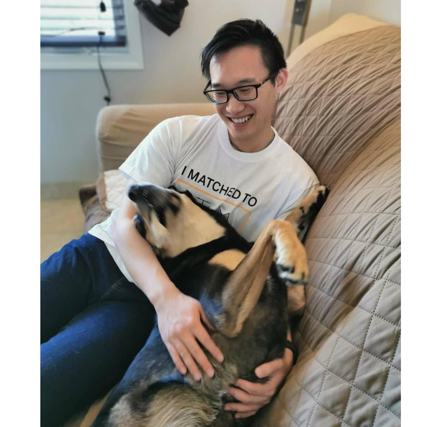 Dou Dou loves Homun too