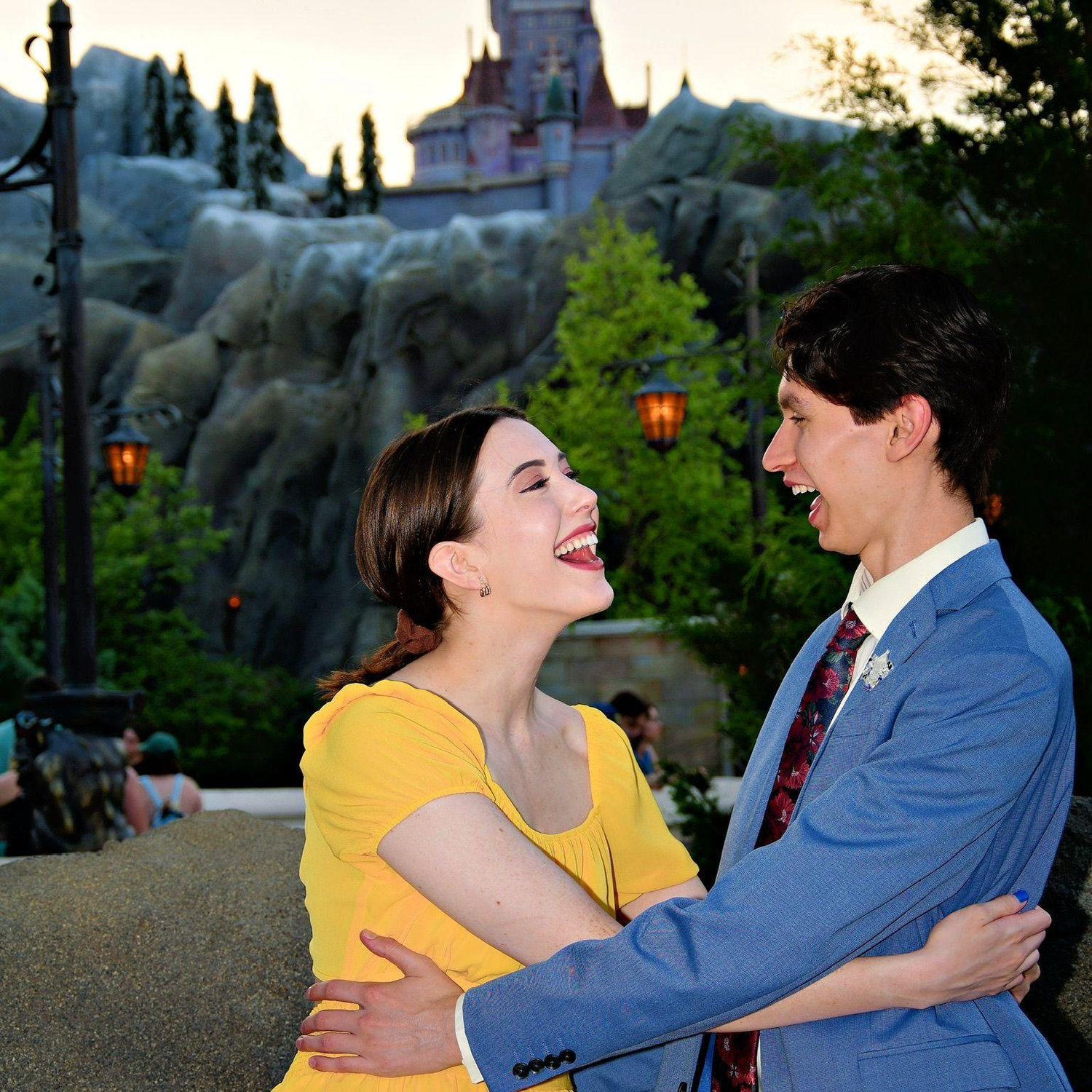One of Margo and William's favorite pictures of their laughing moments.