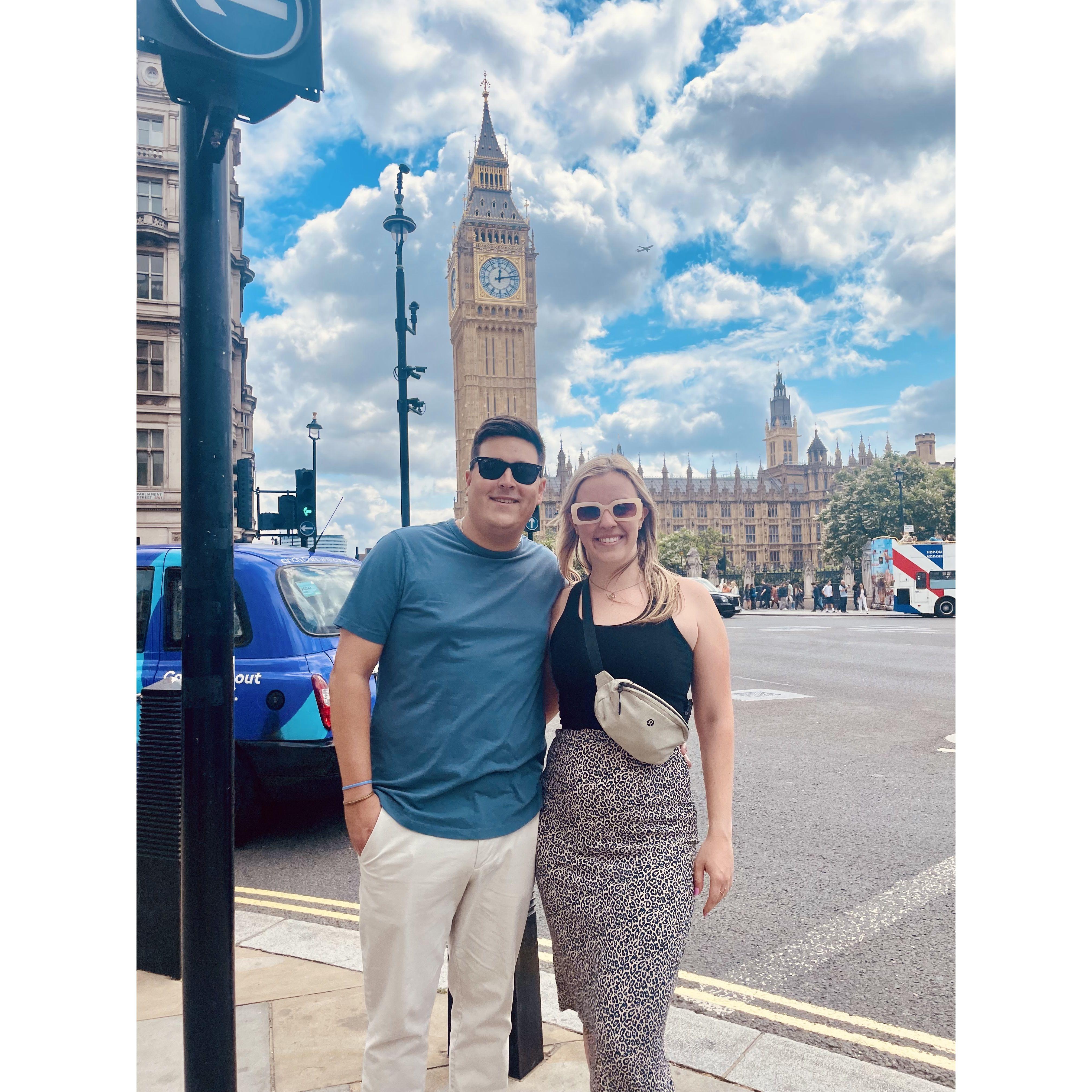 London- The start of our European Summer trip with our cousins! (Gatwick!!)