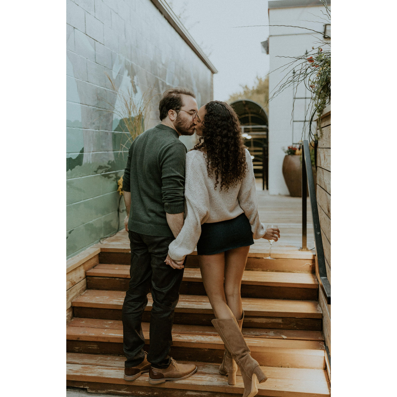 We finished at our first date spot, while it is no longer "Mark's" it is still our spot where our love story started.