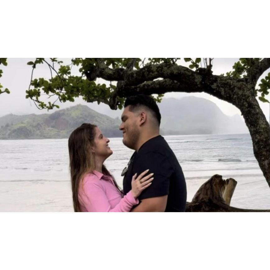 Photo captured in Kauai, Hawaii at The One Hotel when Dan was about to propose.