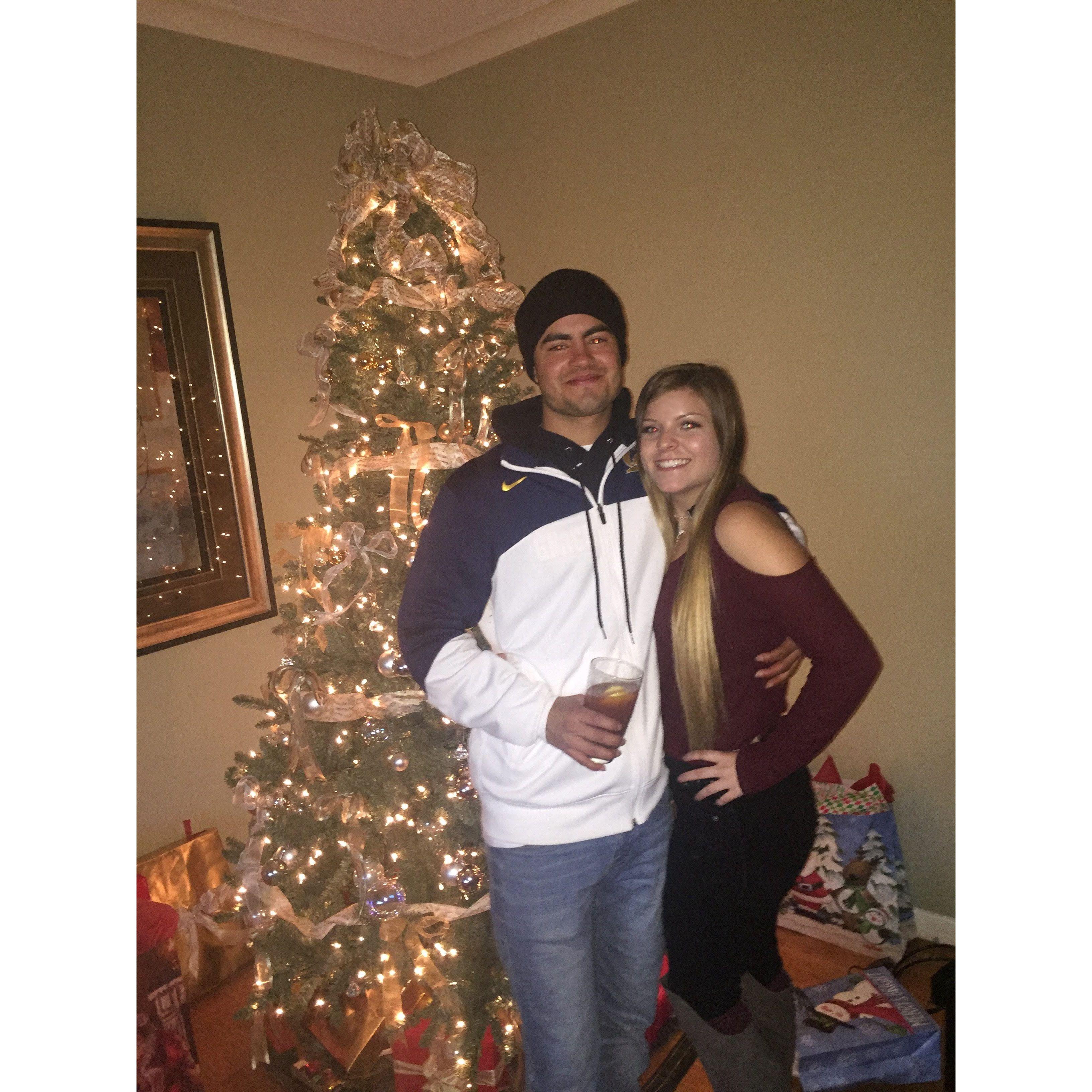 December 25, 2016 | First time we saw each other after bootcamp for Christmas!