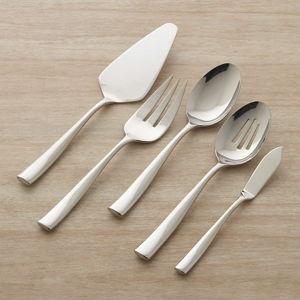 Marin Mirror 5 Piece Serving Set | Crate & Barrel