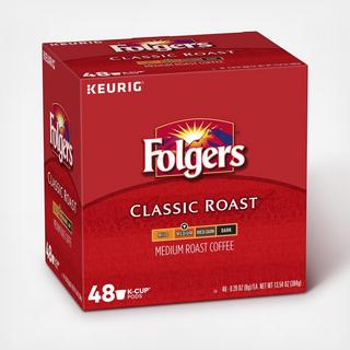KCup Folgers Classic Roast Set of 48