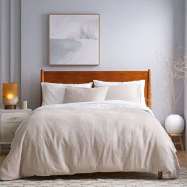 Organic Luxe Honeycomb Duvet Cover Set