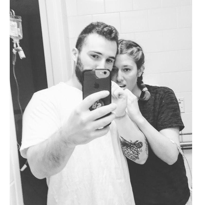 After a trip to South Africa, the bride became plagued. Michael not only saved her life, forcing her to the ER, but he also refused to leave her side.
ICU, Greenwich Hospital - April 2017