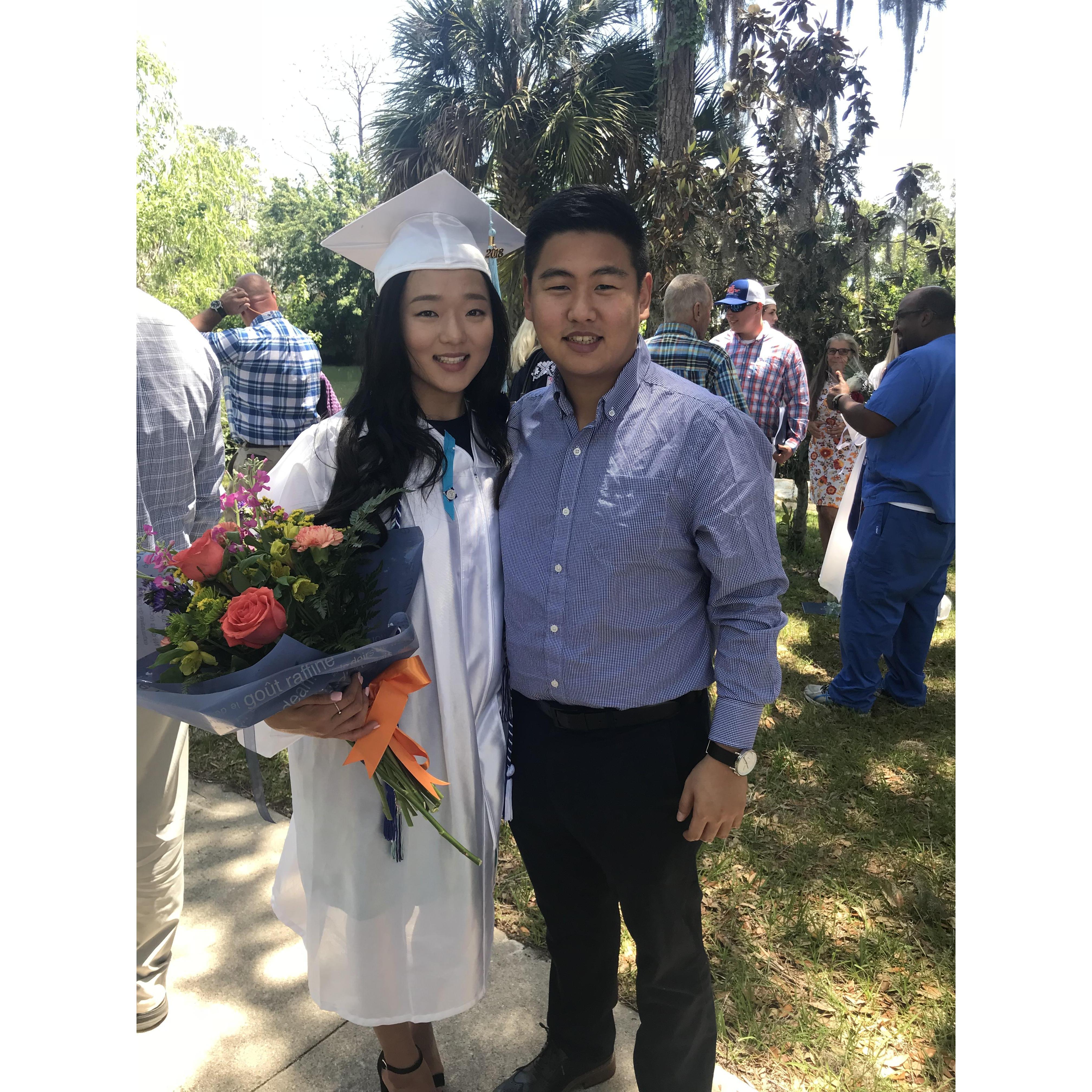 Vanessa's graduation