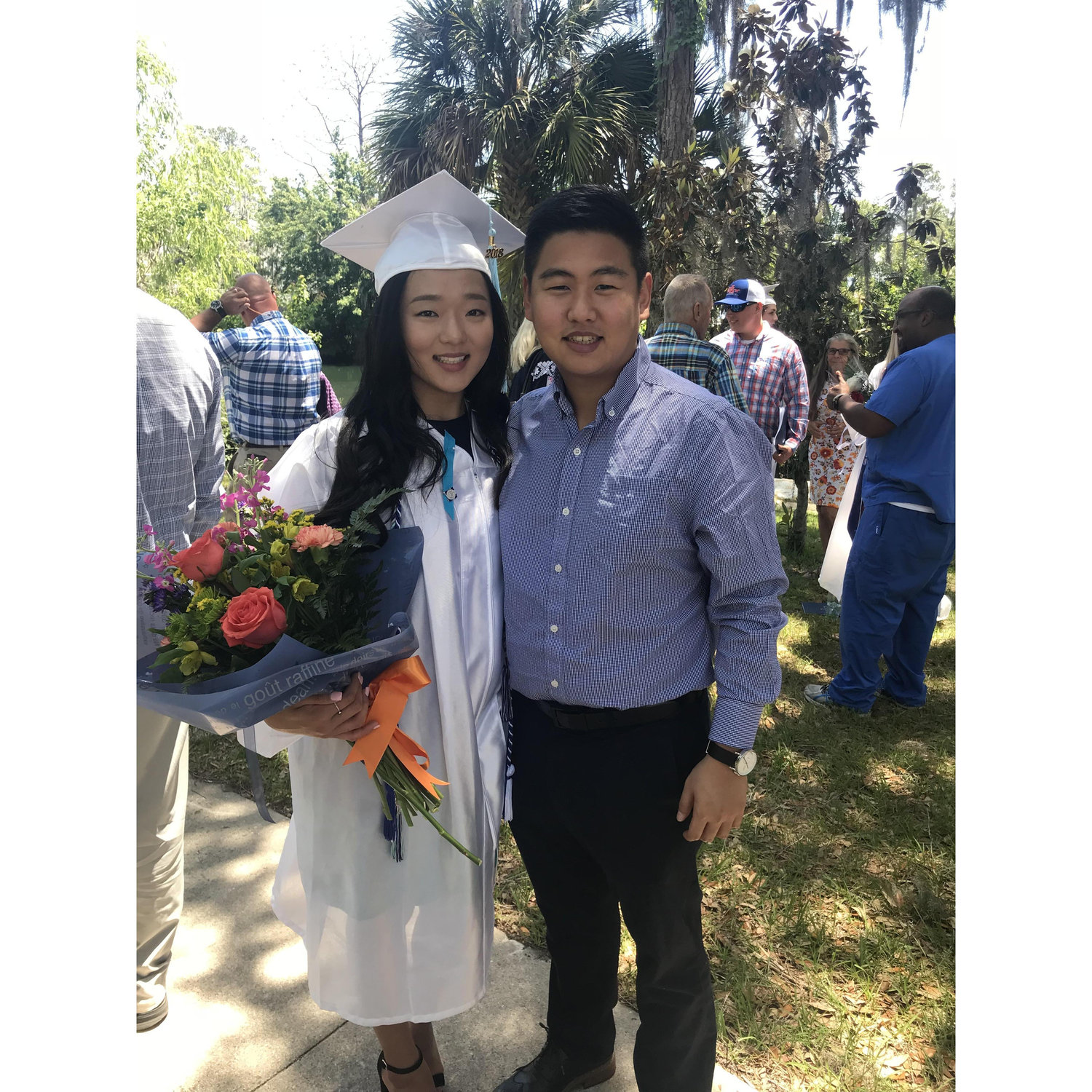 Vanessa's graduation