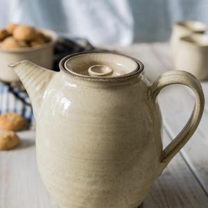 Ceramic teapot, Big semi-matte white teapot, Unique pottery, Decorative pottery white teapot, Ceramic kettle, Wedding gift, Holiday gift