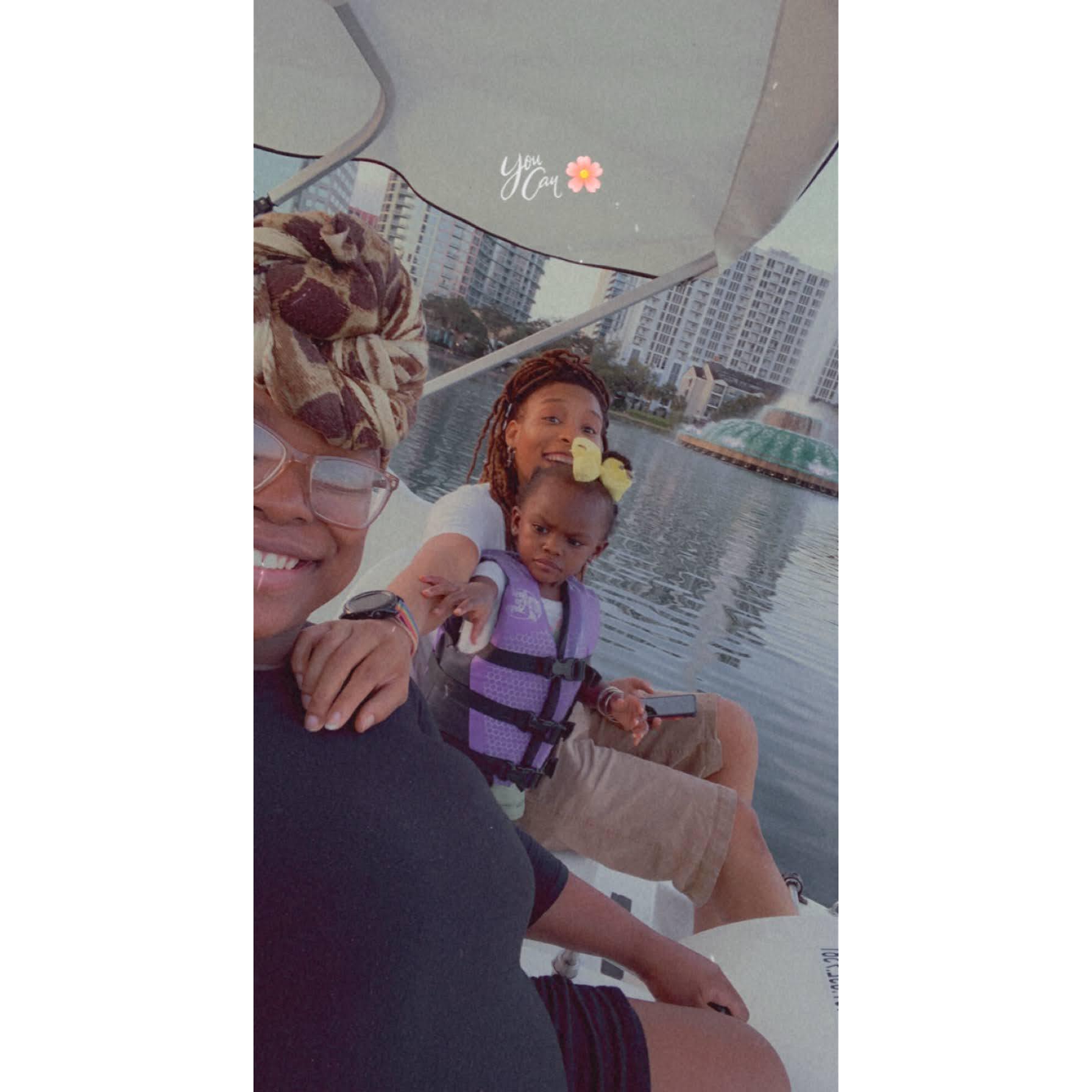 February 28, 2021
Swan ride at Lake Eola Park