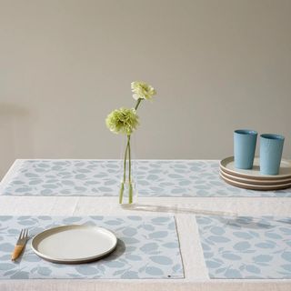 Martha Stewart Lemon Leaves Table Runner