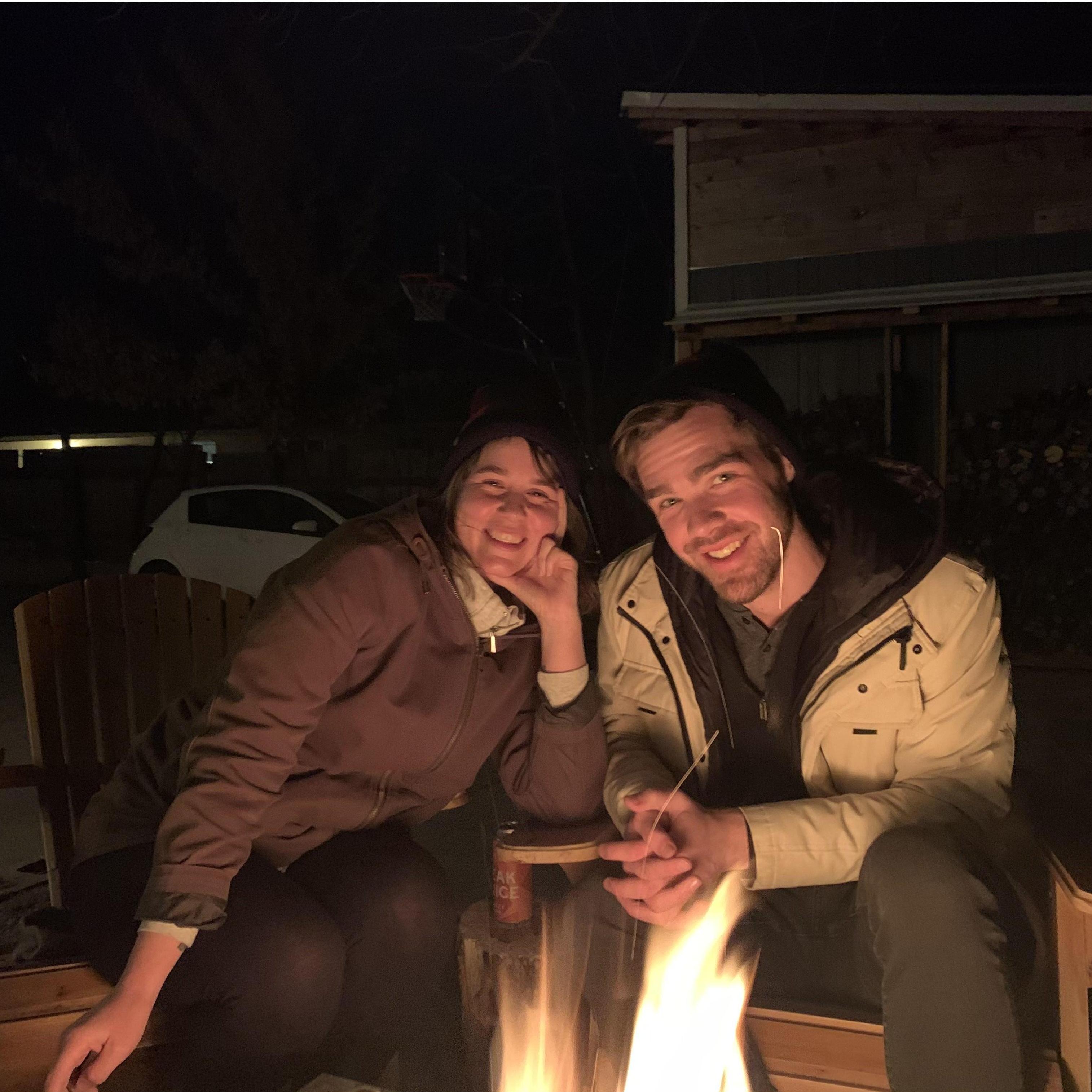 Fire is often a metaphor for love itself.