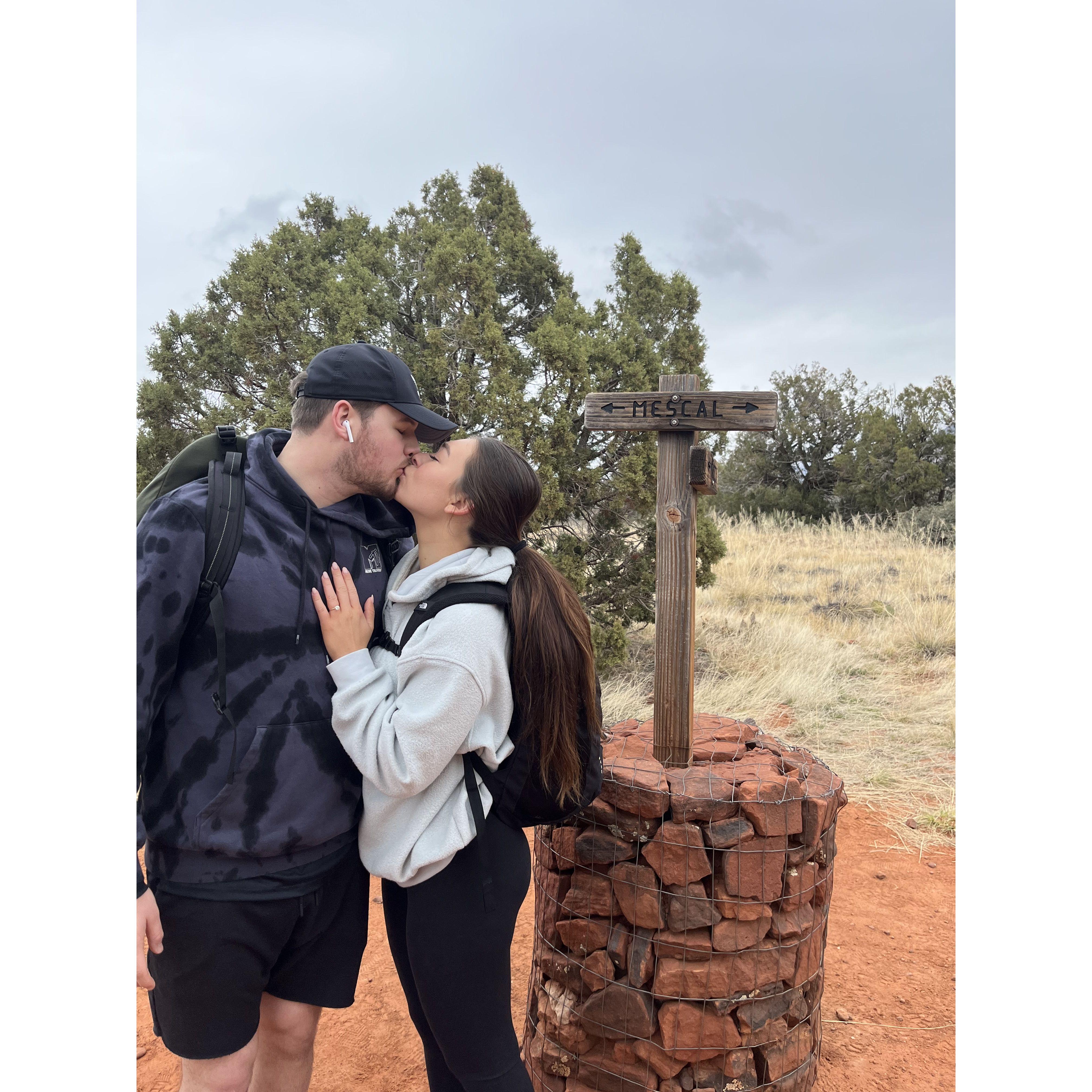 The trail we got engaged on!