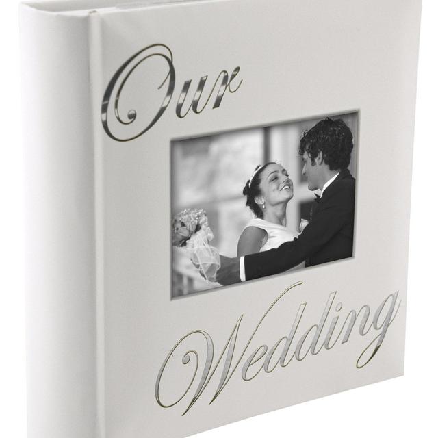 OUR WEDDING album by Malden holds 160 photos - 4x6