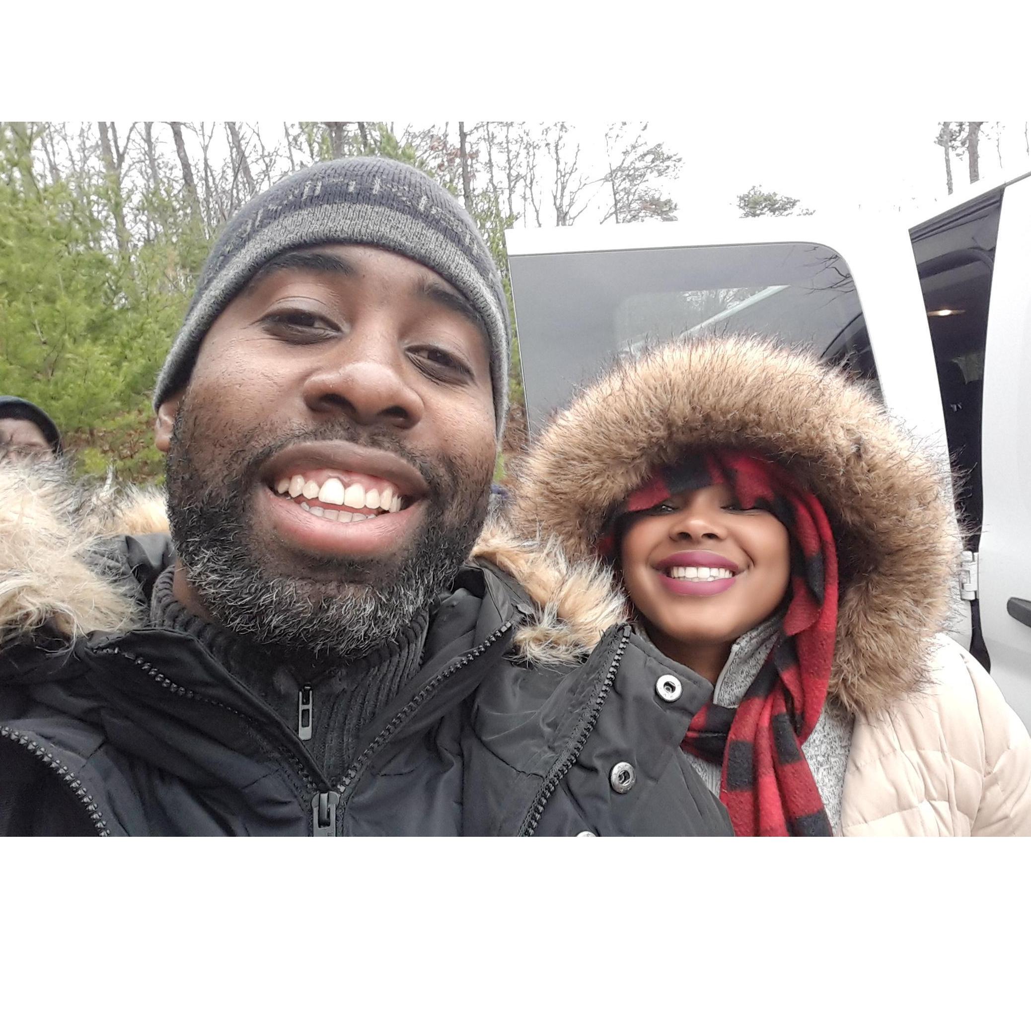 Our first true winter vacation together.