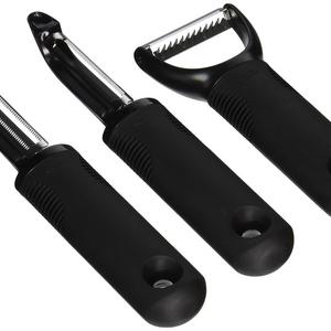 OXO Good Grips 3 Piece Peeler Set, Black