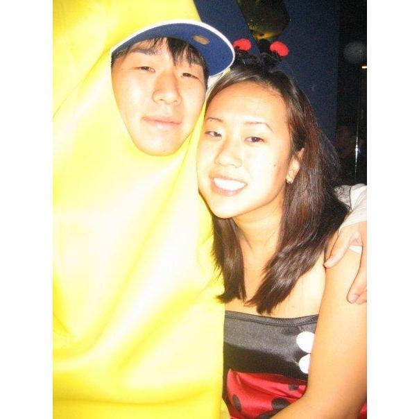 James and his banana suit, October 2006