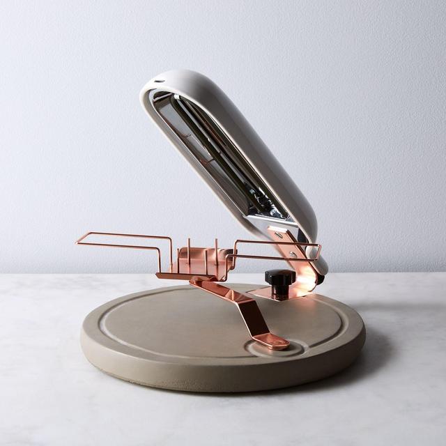 Copper and Concrete Raclette Melter