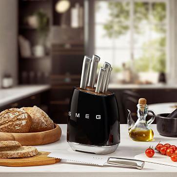Smeg Knife Block & Knives Set