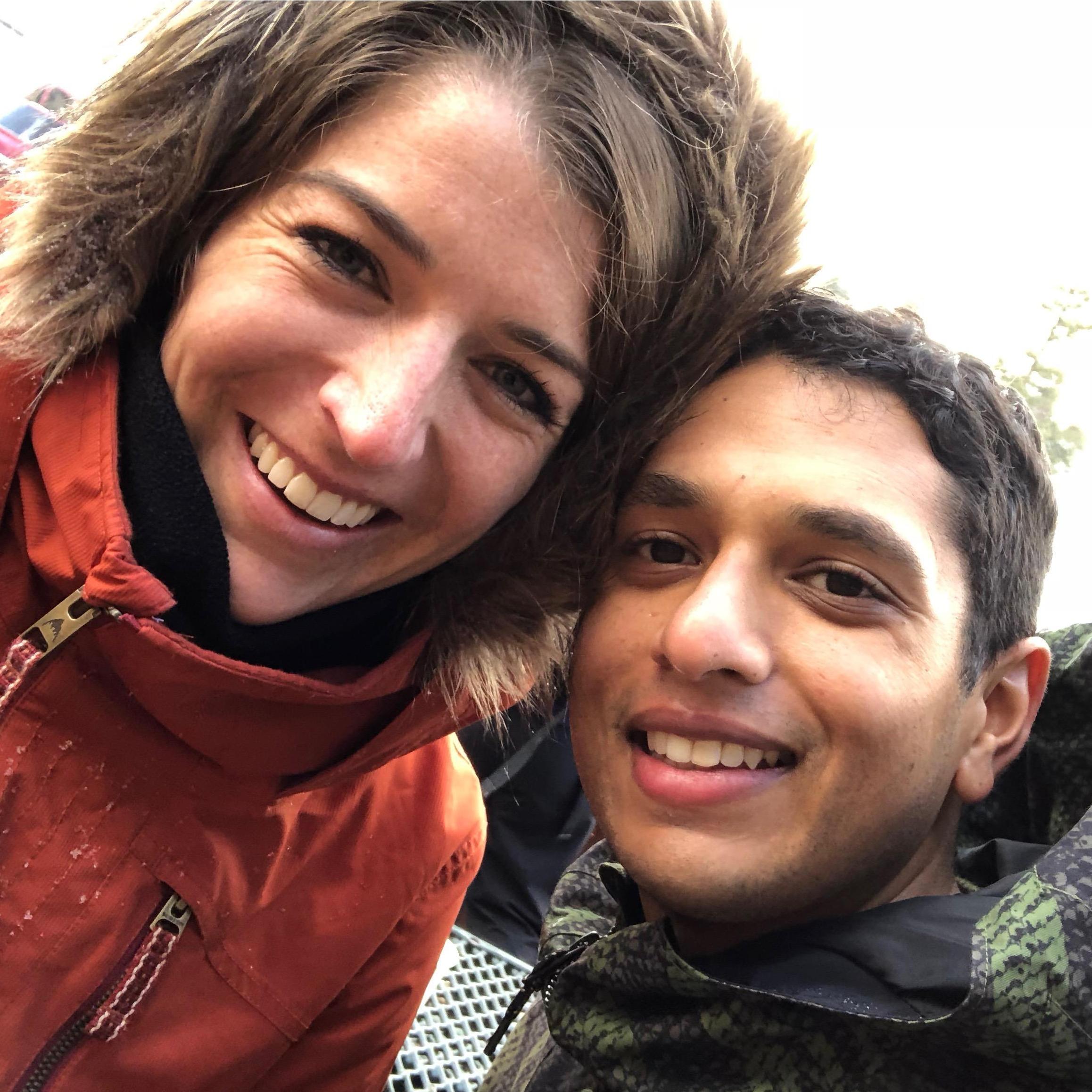 An avid skier growing up, and snowboarder in college, Cameron taught Suraj how to snowboard so that they can enjoy the mountains together