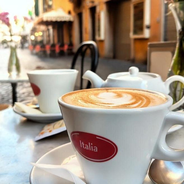 2 Weeks Worth Of Cappuccinos in Italy For Two