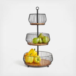 Cora 3-Tier Fruit Basket
