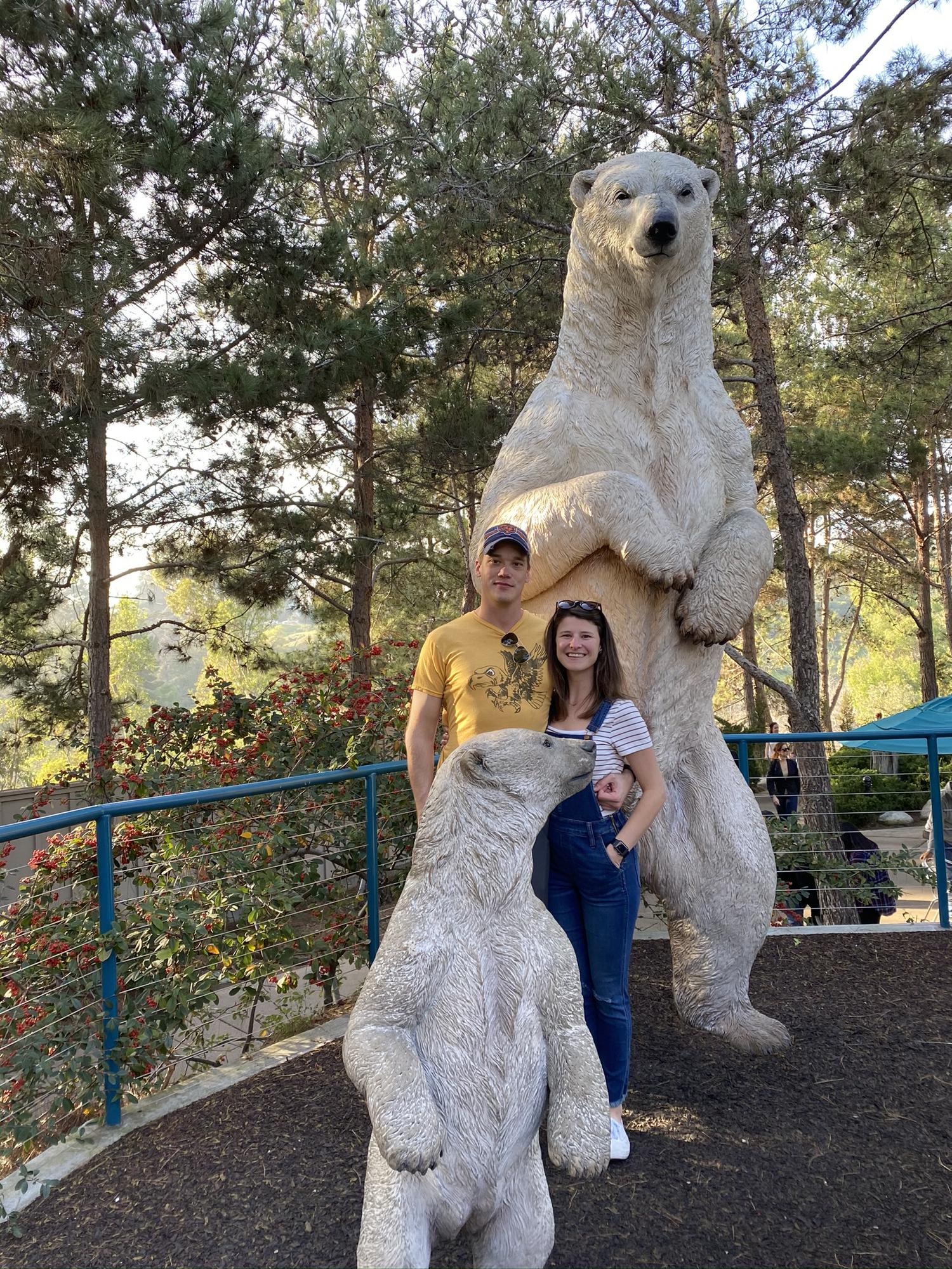 San Diego zoo - Thomas joined Freebeck family vacation 6 weeks after we started dating