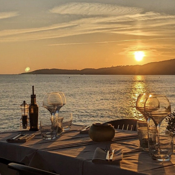 Dinner Date on Honeymoon