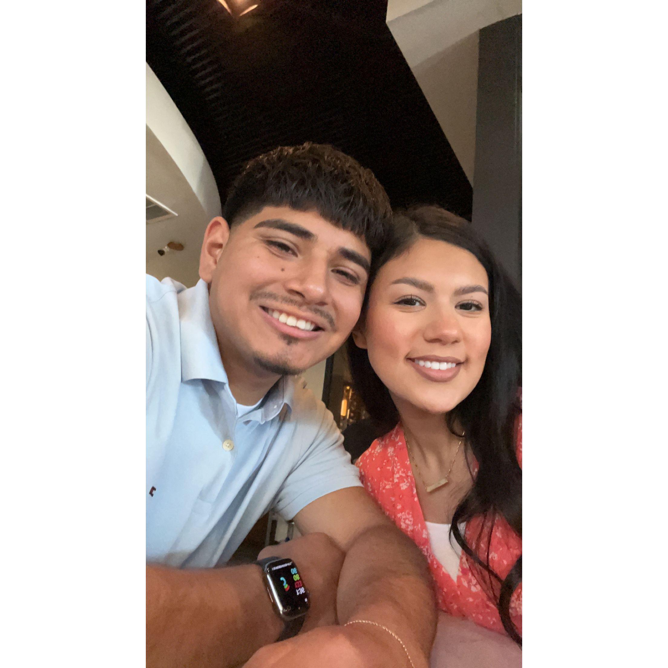 Our one year anniversary!