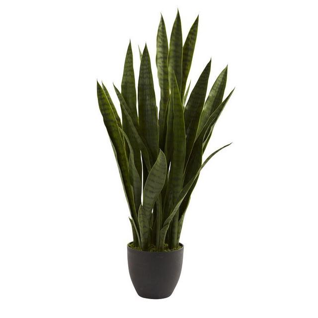 Faux Potted Sansevieria