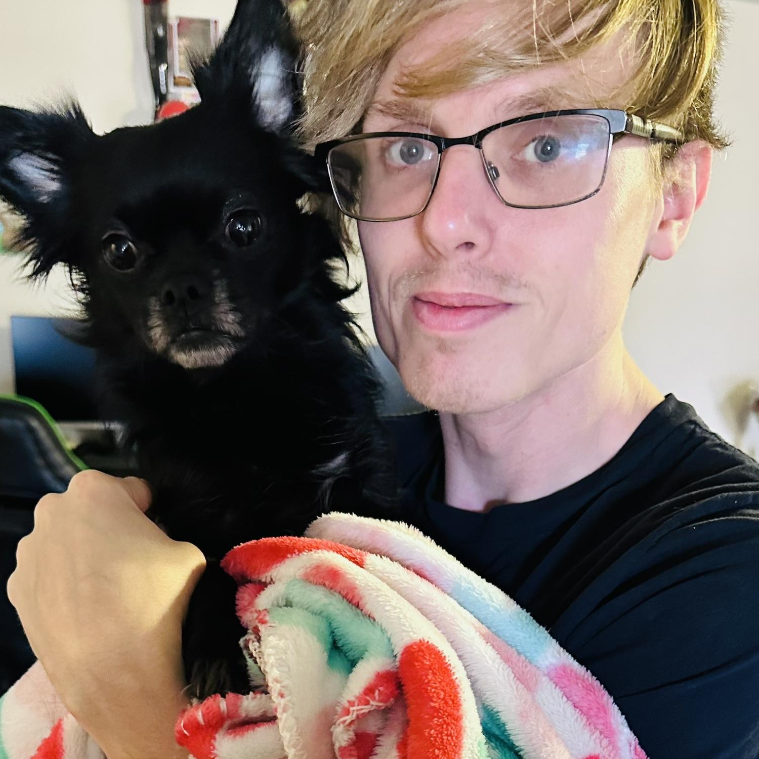 Smudge and his dad.