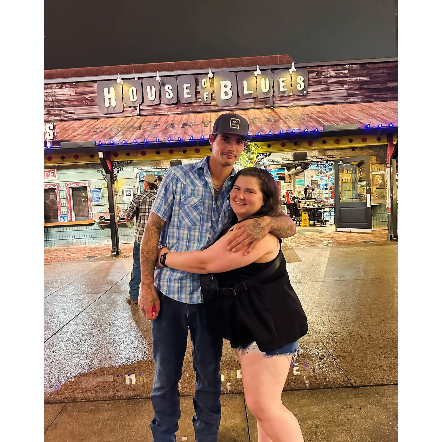 Our first concert together. Ya'll should know, we love Dylan Scott!