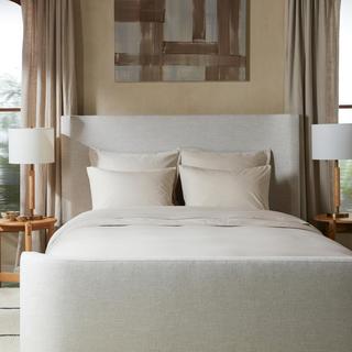 Percale Long-Staple Egyptian Cotton Fitted Sheet