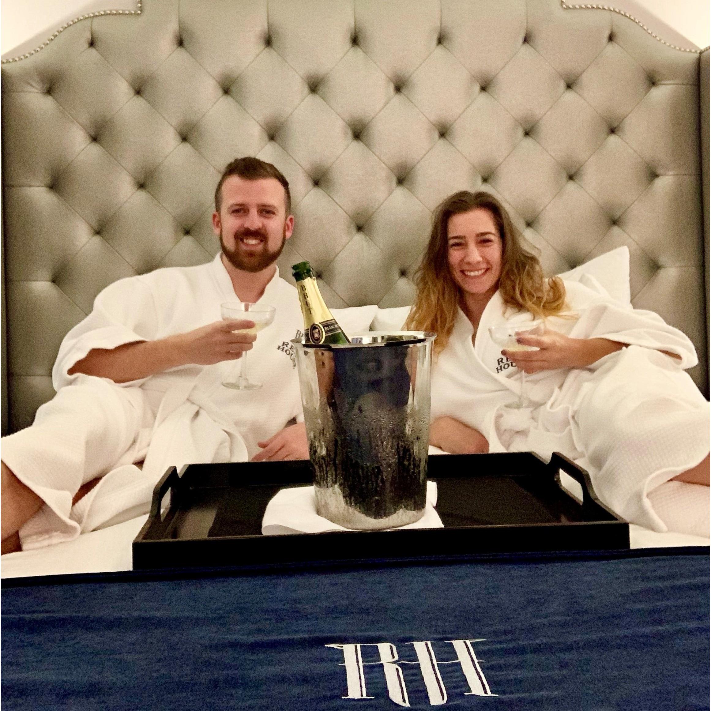 We celebrated our one year in Chattanooga, where we also got engaged!