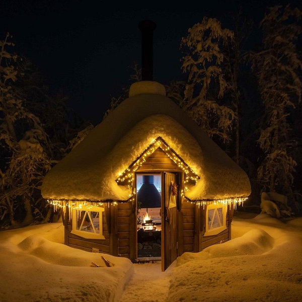 Sauna in Lapland
