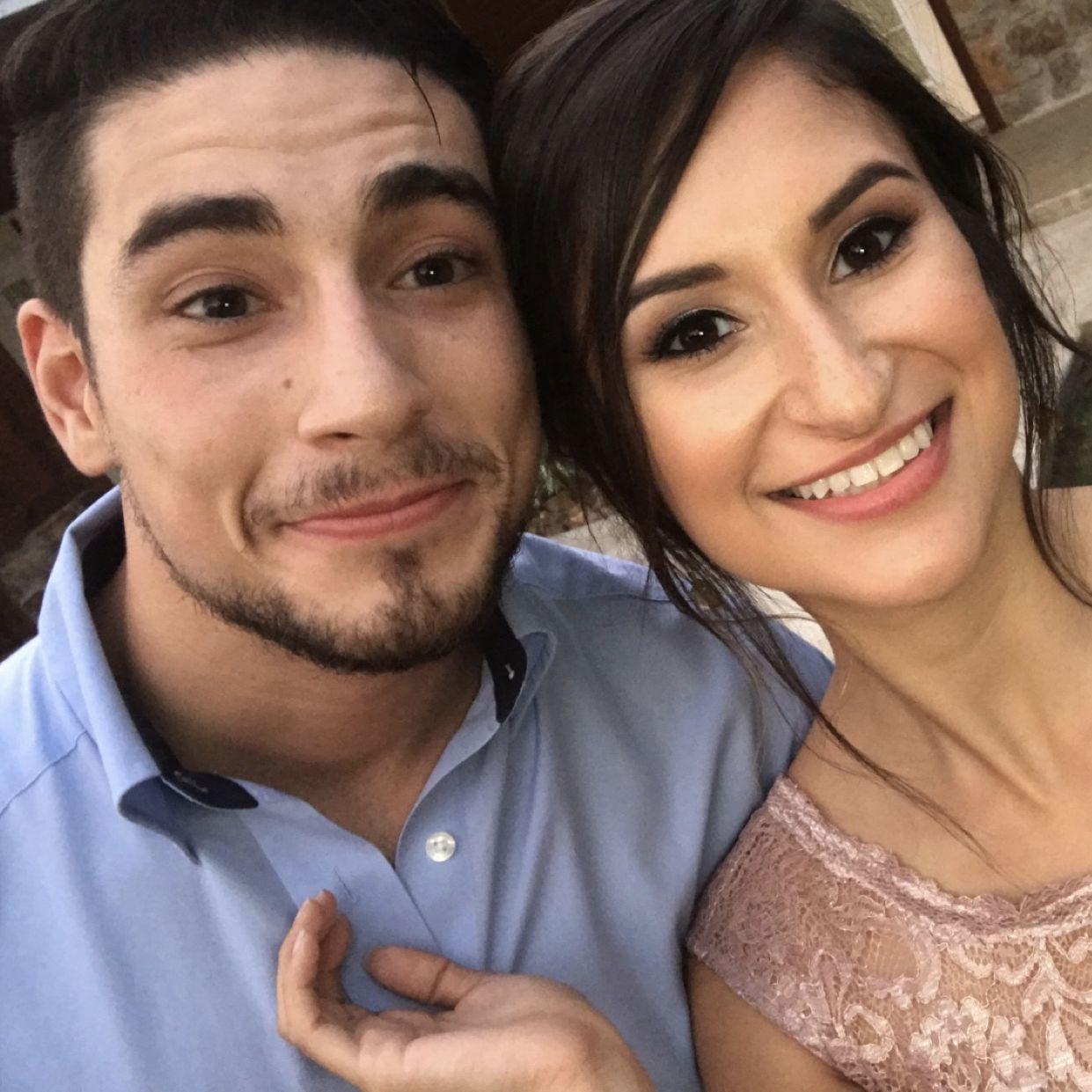 Attended a wedding together in Palacios