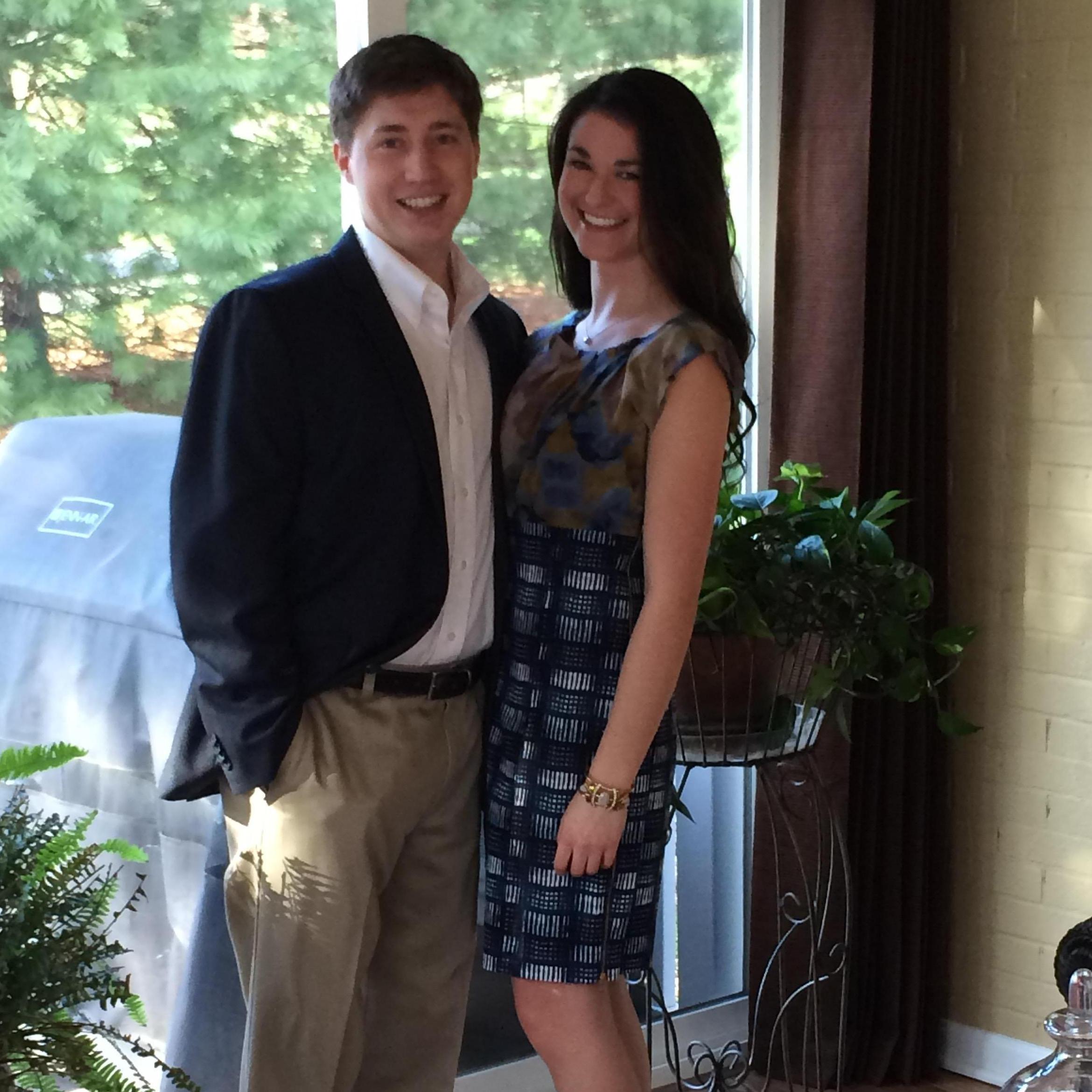 All dressed up to see my cousin speak at an FCA event