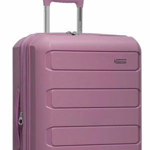 Traveler's Choice Pagosa Hardshell Expandable Luggage with Spinner Wheels, Mauve, 27-Inch Medium