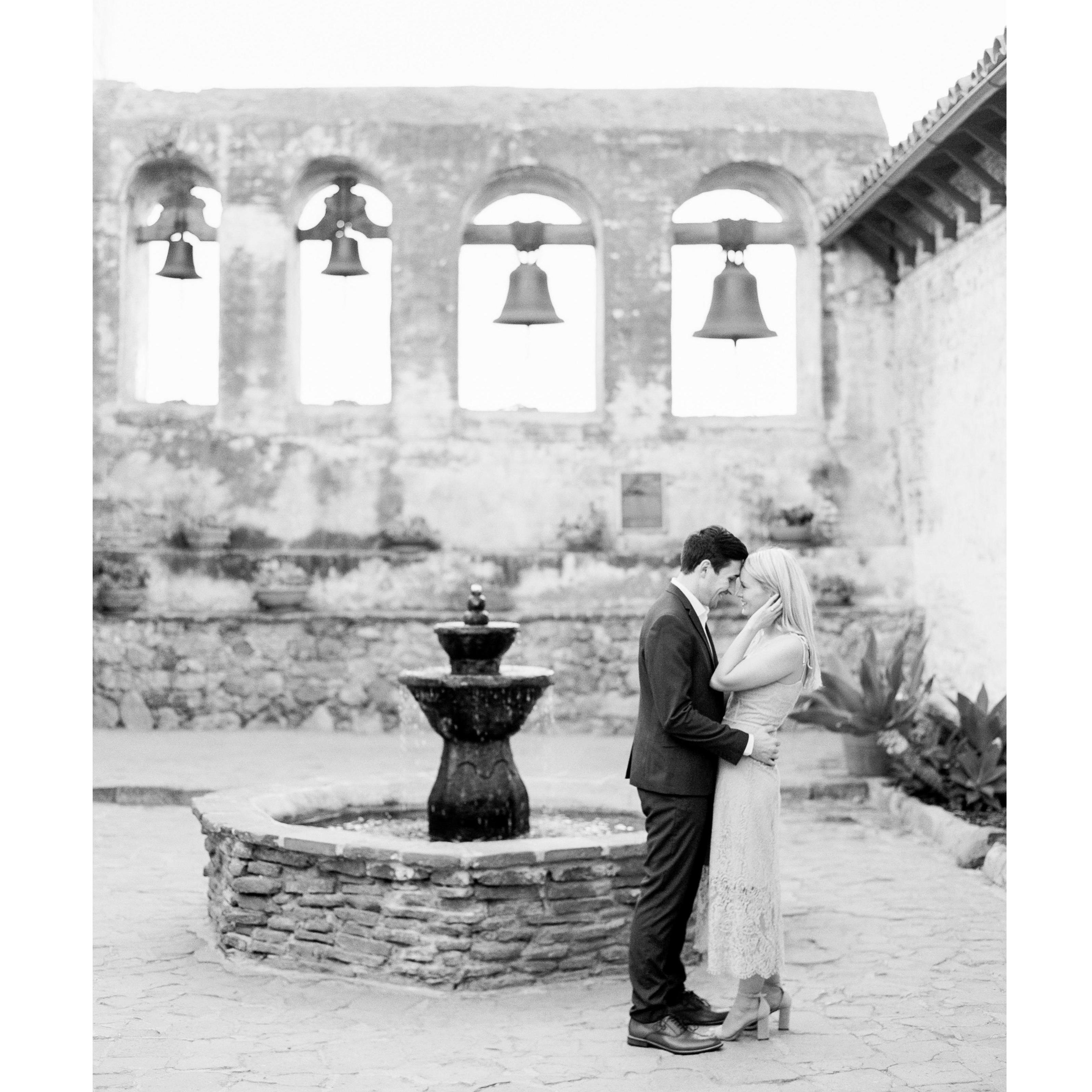 Our Engagement Photos • San Juan Capistrano Mission • November 14, 2019