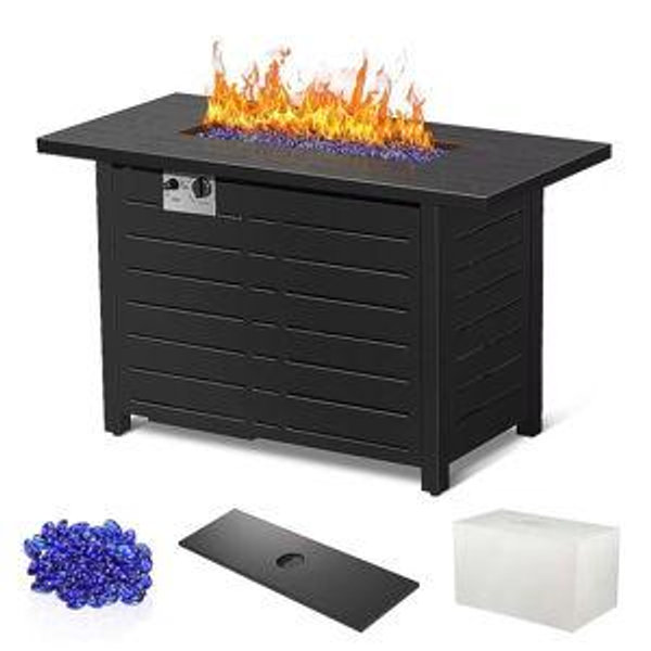 Steel Rectangle fire table